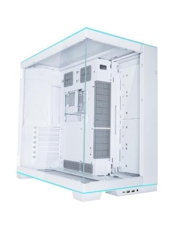 Case|LIAN LI|O11 DYNAMIC EVO RGB|Tower|Case product features Transparent panel|ATX|EATX|MicroATX|MiniITX|Colour White|G99.O11DERGBW.00