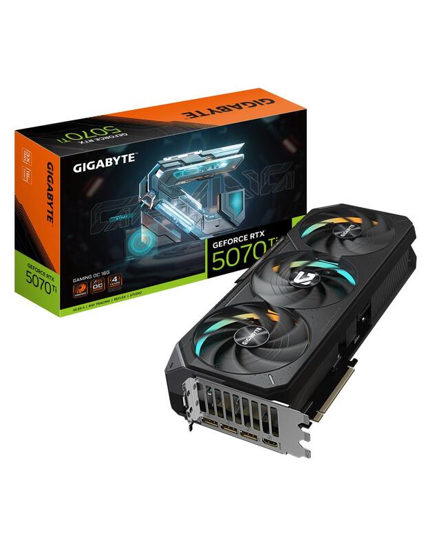 VGA PCIE16 RTX5070TI 16GB/N507TGAMING OC-16GD GIGABYTE