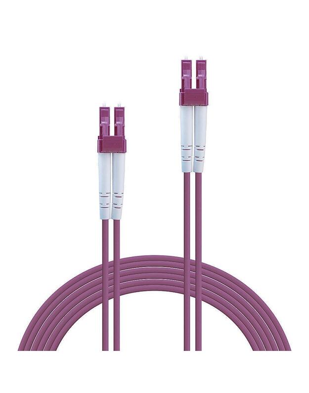 CABLE FIBRE OPTIC LC/LC OM4/10M 46344 LINDY