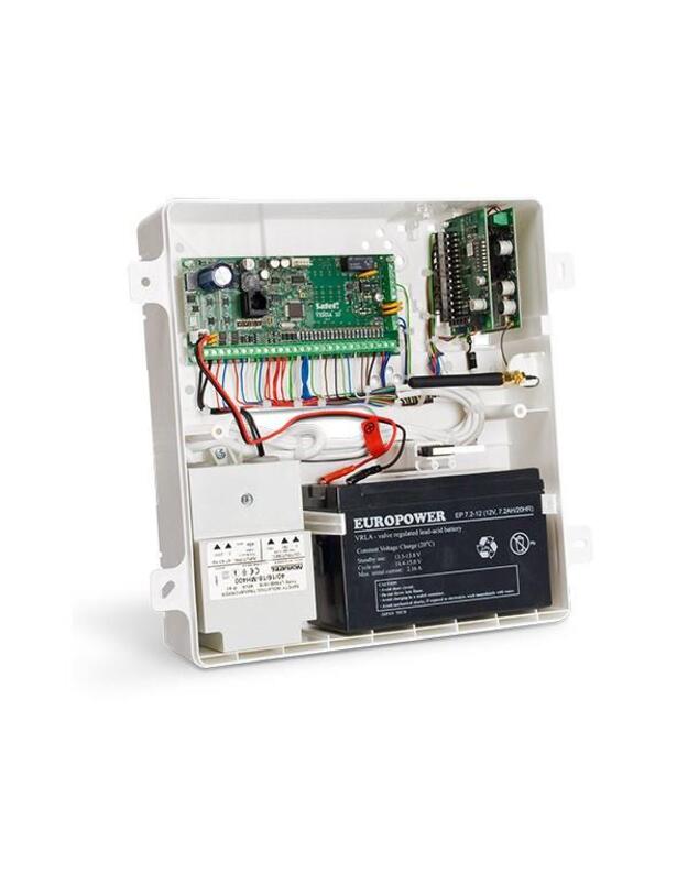 CONTROL PANEL CASE PLASTIC/FLUSH MOUNT OPU-4PW SATEL