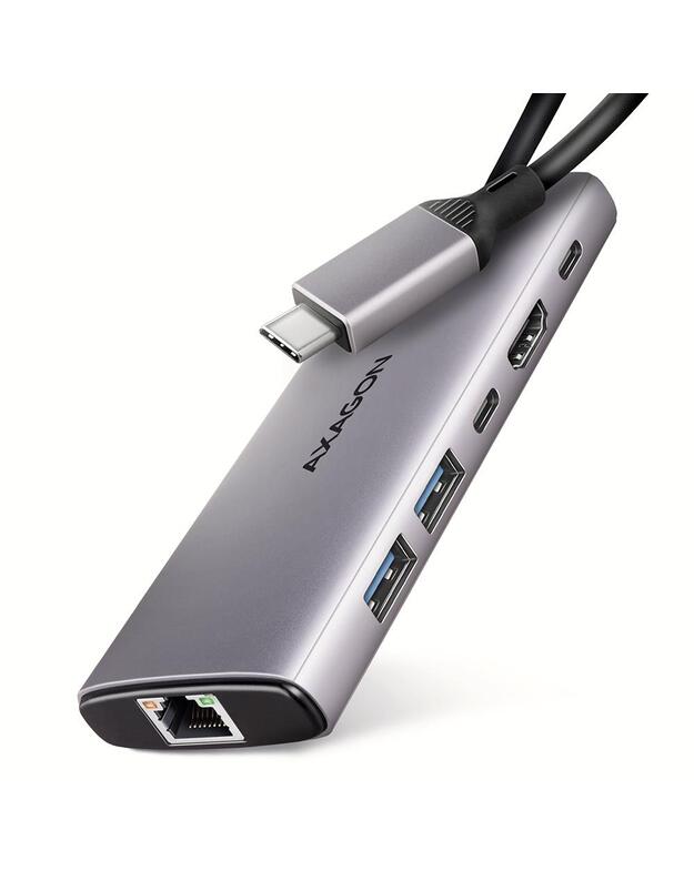 I/O HUB USB-C 6IN1 10GBPS/0.15M HMC-6G2L AXAGON