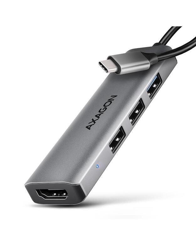 I/O HUB USB-C 4IN1/0.15M HMC-H3A AXAGON