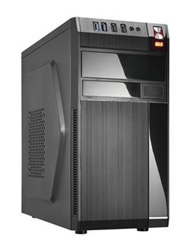 Case|GOLDEN TIGER|Baltimore 530|MiniTower|450 Watts|MicroATX|Colour Black|BALTIMORE5304USB450W