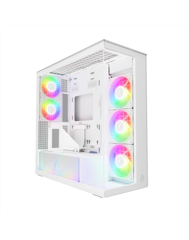 Case|ARCTIC|Xtender VG (White)|Case product features Transparent panel|Not included|Colour White|ACPCC00017A