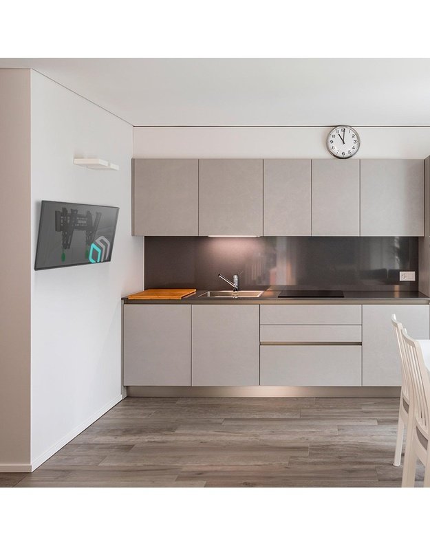 Sieninis TV laikiklis Onkron 17–43", juodas (TM4-B)