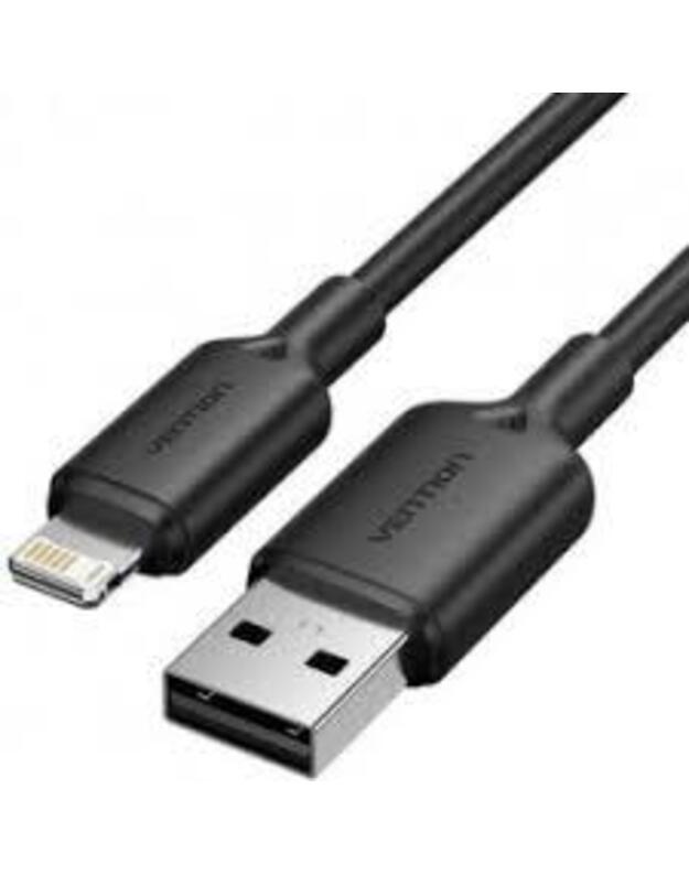 CABLE USB2.0 TO LIGHTNING/2M BLACK LAMBH VENTION