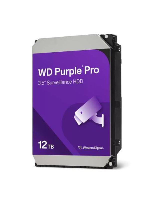 HDD|WESTERN DIGITAL|Purple Pro|12TB|512 MB|7200 rpm|3,5 |WD122PURP