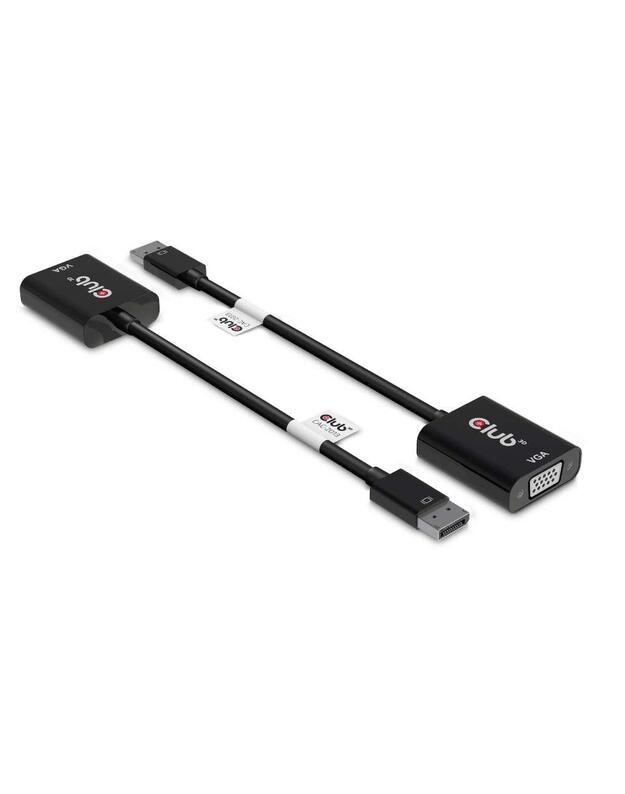 I/O ADAPTER DP TO VGA/M/F CAC-2013 CLUB3D