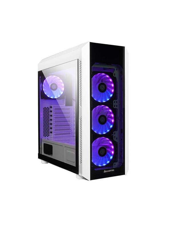 Case|CHIEFTEC|ATX/micro ATX/Mini-ITX|White|Midi Tower|PC|GL-03W-OP