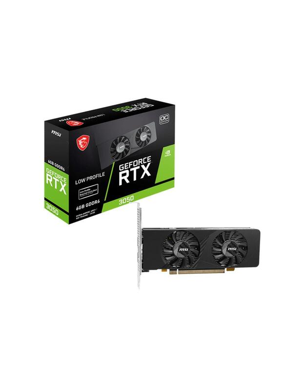 Graphics Card|MSI|NVIDIA|GeForce RTX 3050|6 GB|GDDR6|96 bit|PCI Express x8 4.0|Active|RTX3050LPE6GOC