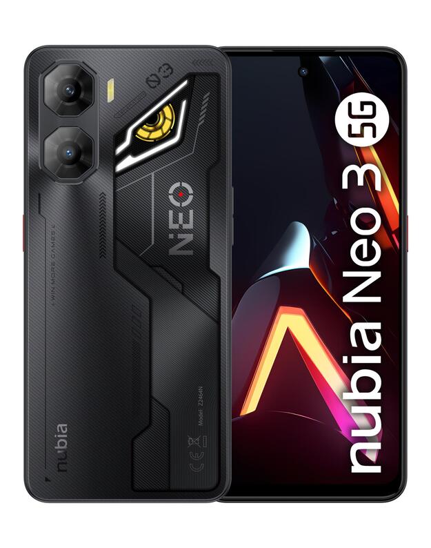 MOBILE PHONE NEO 3 5G/8/256GB BLACK NUBIA