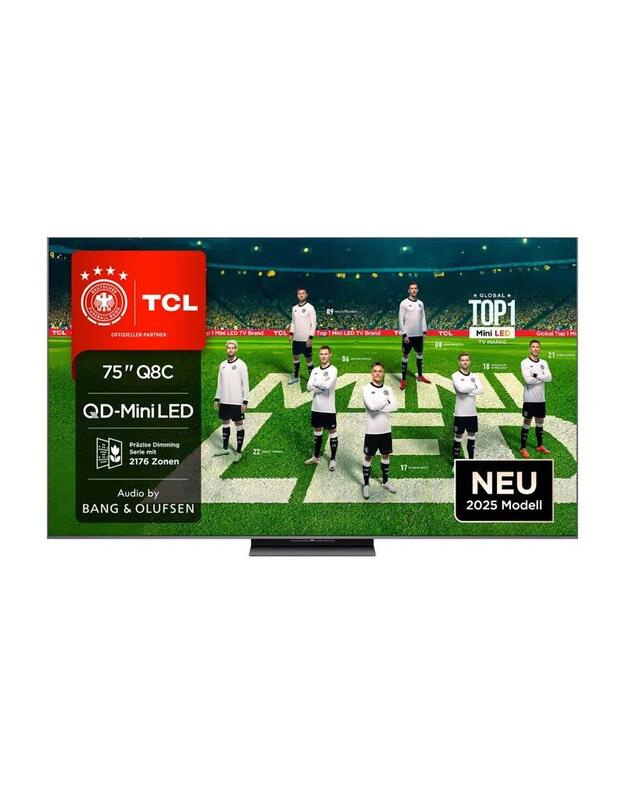TV Set|TCL|75  |4K Ultra HD|3840 x 2160 pixels|Flat|16:9|LCD|75Q8C