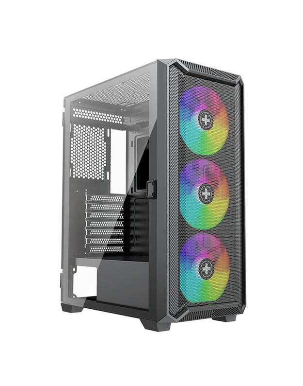 Case|XILENCE|ATX/micro ATX/Mini-ITX|Black|Midi Tower|PC|XG161