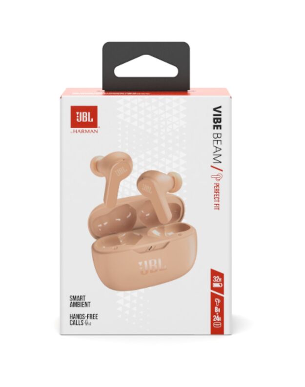 JBL Vibe Beam, smėlio spalvos 3