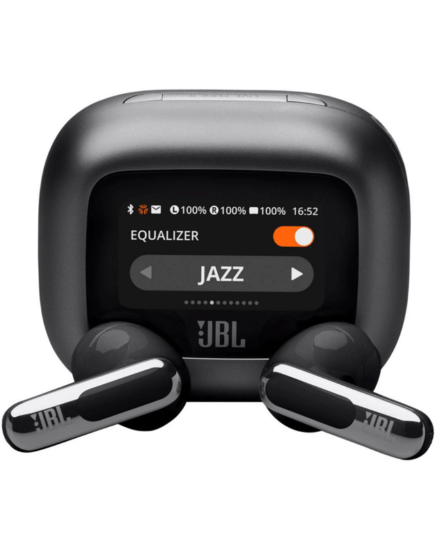 JBL Live Flex 3, juodos 1