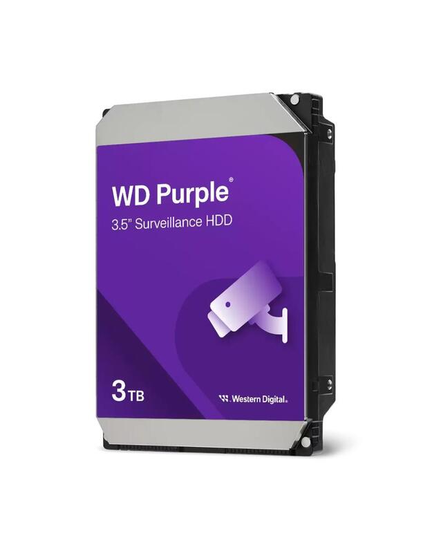 HDD|WESTERN DIGITAL|Purple|3TB|128 MB|3,5 |WD34PURZ