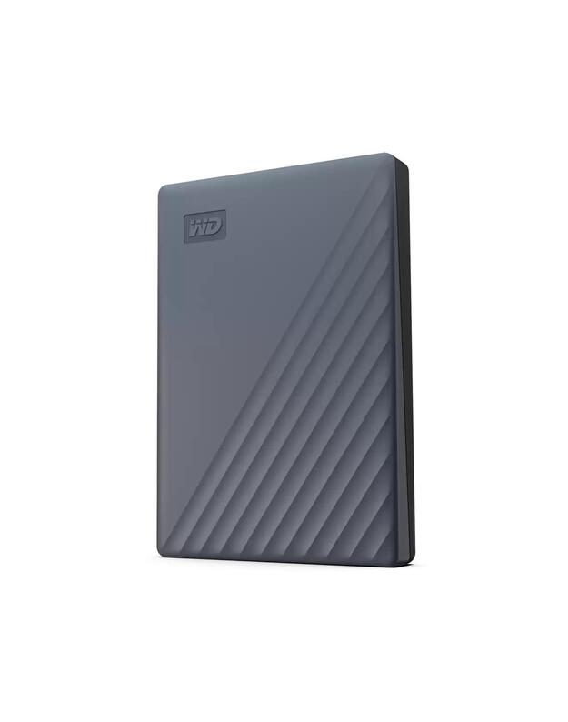 External HDD|WESTERN DIGITAL|My Passport|WDBWML0020BGY-WESN|2TB|USB-C|Colour Grey|WDBWML0020BGY-WESN