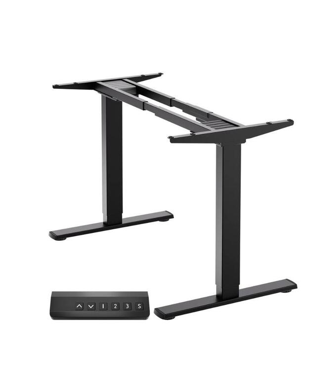 DESK FRAME MOTORISED/BLACK CDF222E-B ONKRON