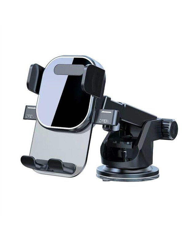 Automobilinis telefono laikiklis US ABH-376, juodas