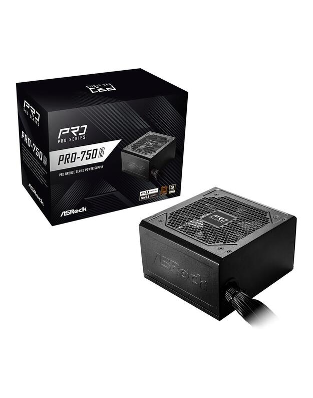 Power Supply|ASROCK|ATX|PC|100 - 240 V|750 W|PRO-750B