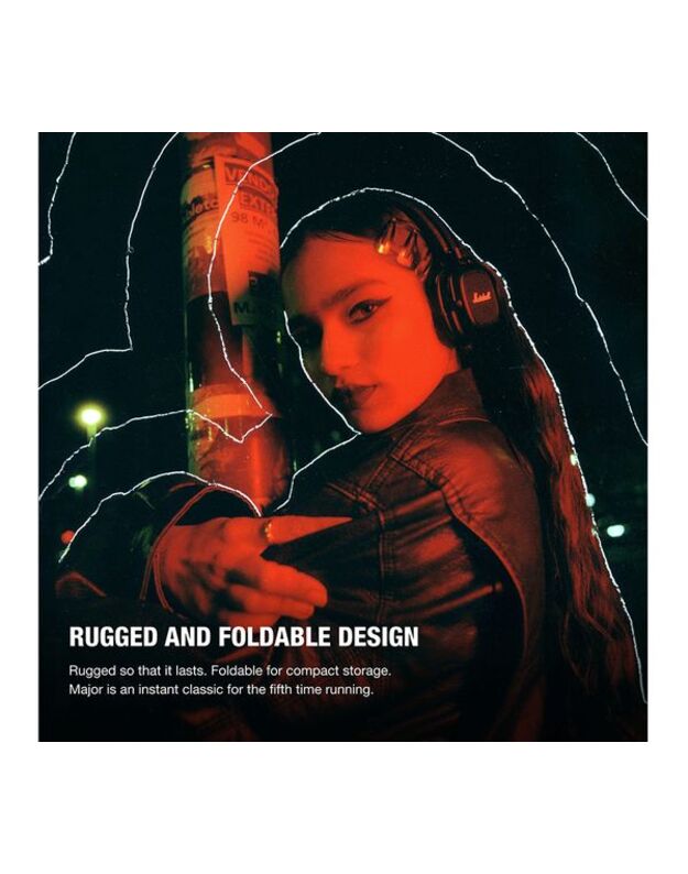 Marshall Major V, juodos 9