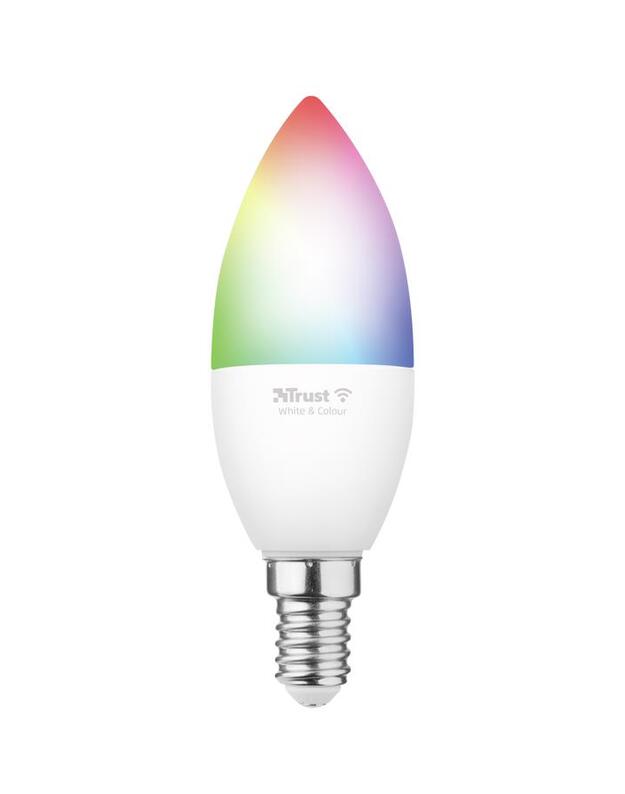 Smart Light Bulb|TRUST|Luminous flux 470 Lumen|Wi-Fi|Beam angle 180 degrees|71280
