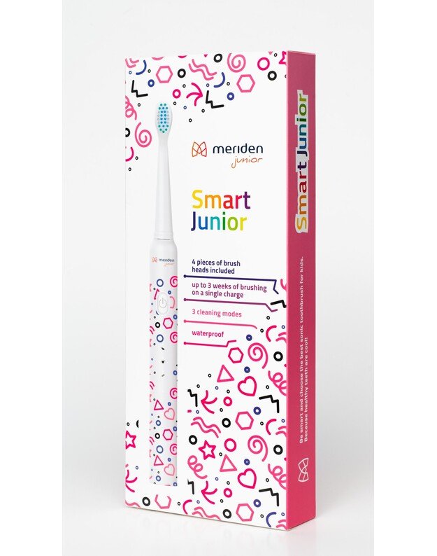 Elektrinis dantų šepetukas MERIDEN Sonic+ Professional, rožinis 1