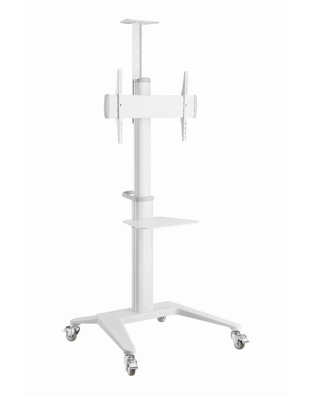 TV SET ACC FLOOR STAND 37-70 /WHITE TVS-70T-02-W GEMBIRD