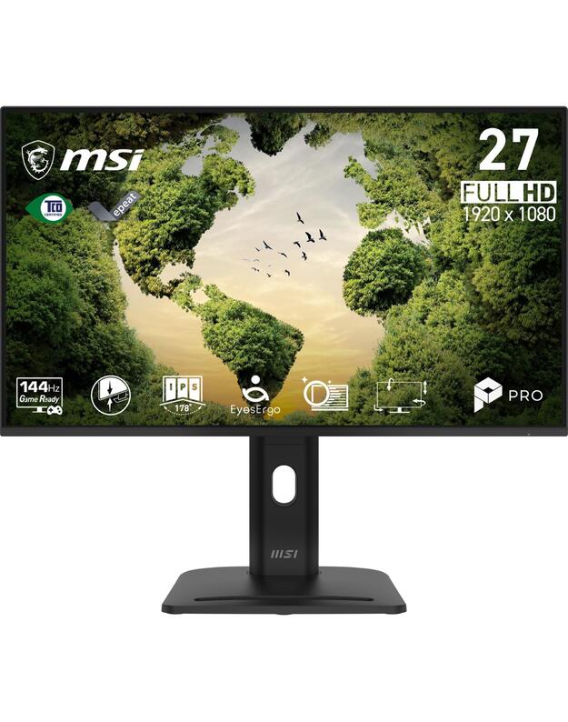 LCD Monitor|MSI|27  |1920 x 1080 pixels|Full HD|Native aspect ratio 16:9|LCD|Flat|PROMP275PGNE14