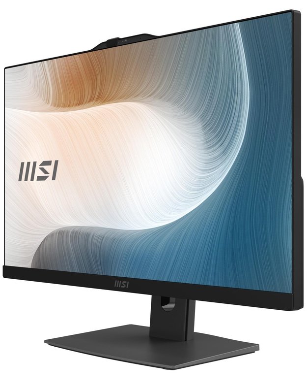 Kompiuteris „viskas viename“ MSI Modern AM242P 23.8" Core 5 120U, 16GB, 512GB SSD, Win 11 Pro, juodas (MODERNAM242P1M-2274EU)