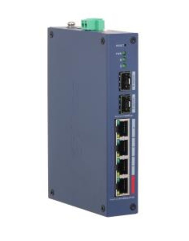 Valdomas L2 komutatorius Dahua CHS4206-4ET-90, 4 RJ-45, PoE 90W
