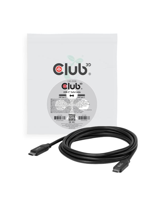 CABLE USB-C 2M/CAC-2506 CLUB3D