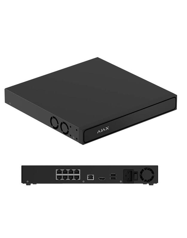 NET VIDEO RECORDER 8CH/H2D8PAC BLACK 140912 AJAX