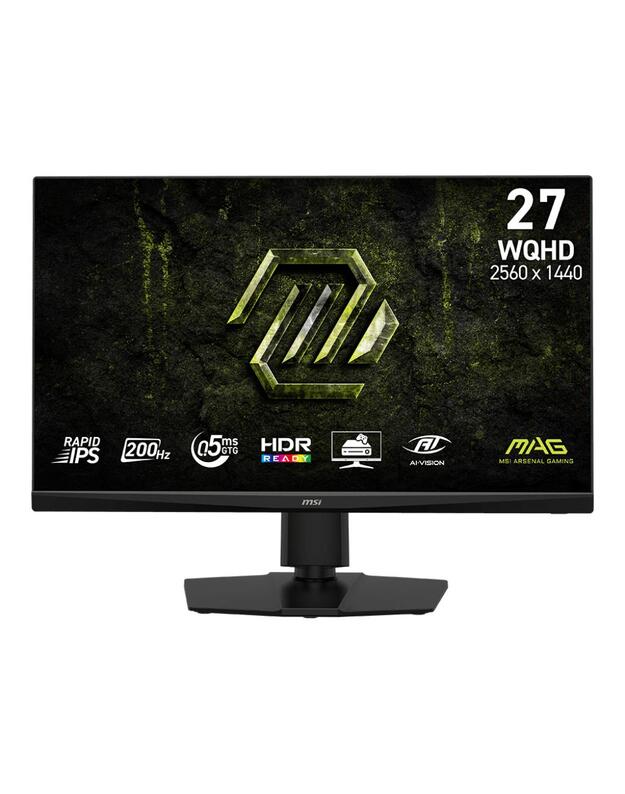 LCD Monitor|MSI|27  |2560 x 1440 pixels|Wide Quad HD|Native aspect ratio 16:9|LED|Flat|MAG272QPFE20