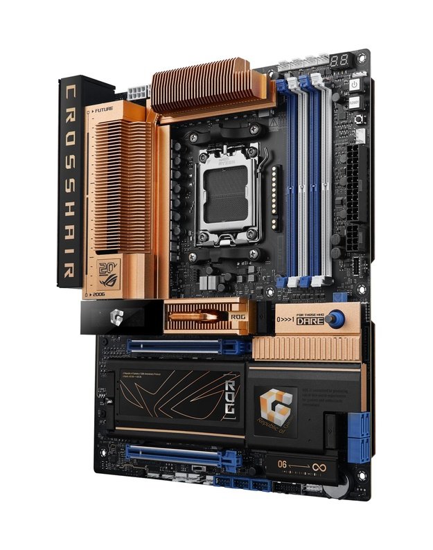 Mainboard|ASUS|AMD X870E|Socket AM5|ATX|RAM DDR5-SDRAM|4xSlots|Wi-Fi Yes|Bluetooth Yes|5xNumber of M.2 (M) slots|ROGCROSSHAIR2006