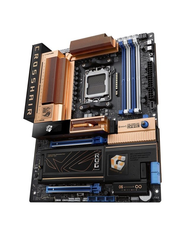 Mainboard|ASUS|AMD X870E|Socket AM5|ATX|RAM DDR5-SDRAM|4xSlots|Wi-Fi Yes|Bluetooth Yes|5xNumber of M.2 (M) slots|ROGCROSSHAIR2006