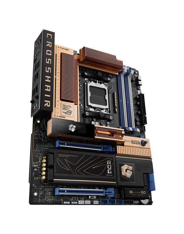 Mainboard|ASUS|AMD X870E|Socket AM5|ATX|RAM DDR5-SDRAM|4xSlots|Wi-Fi Yes|Bluetooth Yes|5xNumber of M.2 (M) slots|ROGCROSSHAIR2006