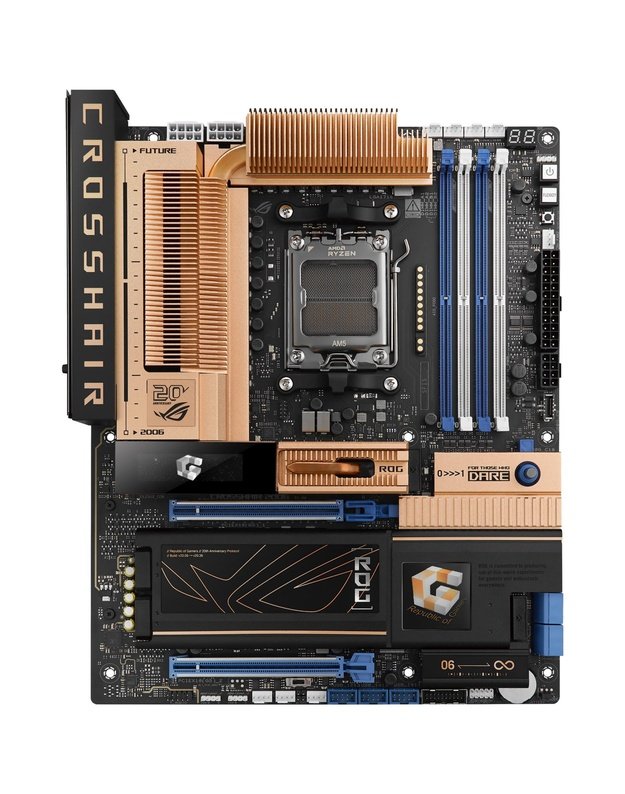 Mainboard|ASUS|AMD X870E|Socket AM5|ATX|RAM DDR5-SDRAM|4xSlots|Wi-Fi Yes|Bluetooth Yes|5xNumber of M.2 (M) slots|ROGCROSSHAIR2006