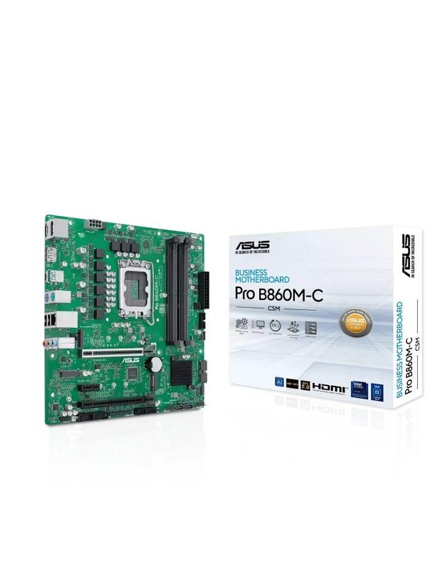 Mainboard|ASUS|Intel B860|LGA 1851 (Socket V1)|micro ATX|RAM DDR5-SDRAM|4xSlots|2xNumber of M.2 (M) slots|PROB860M-C-CSM