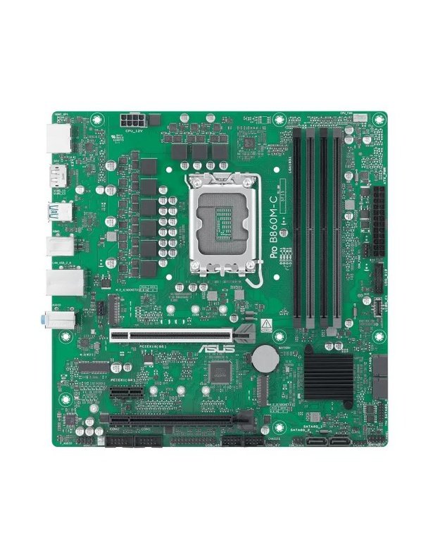 Mainboard|ASUS|Intel B860|LGA 1851 (Socket V1)|micro ATX|RAM DDR5-SDRAM|4xSlots|2xNumber of M.2 (M) slots|PROB860M-C-CSM