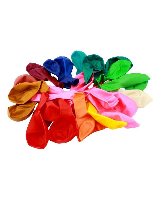 Spalvoti balionai Mix Pastel, 25 vnt 1