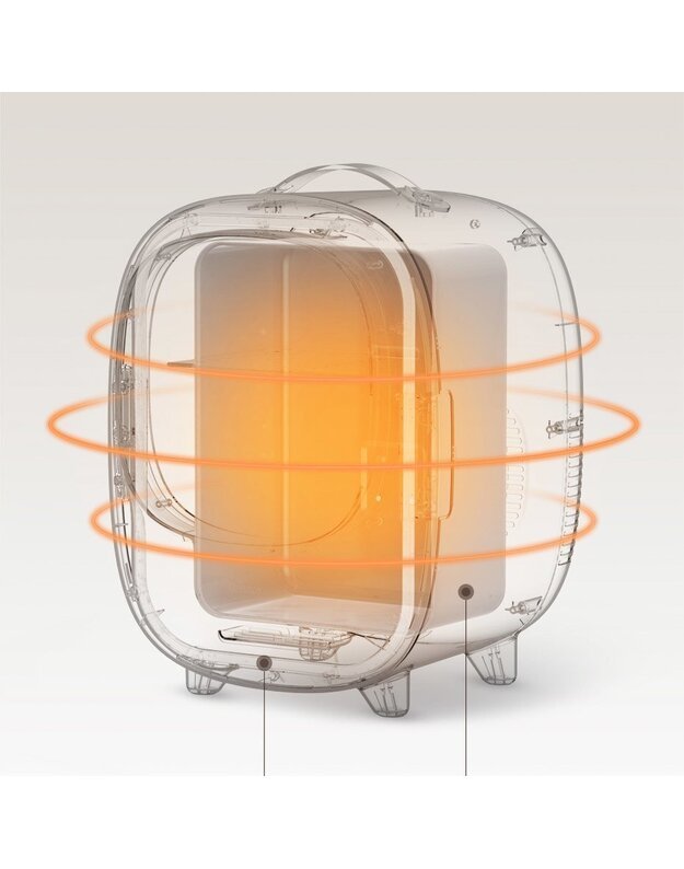 Baseus Zero Space automobilinis šaldytuvas su šaldymo / šildymo funkcija, 8l 220V EU / 12V 12