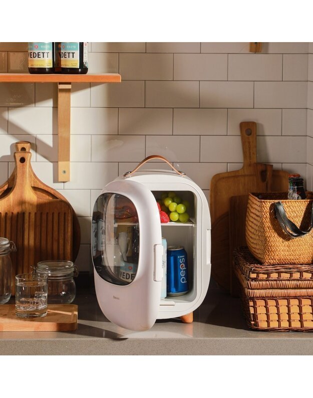 Baseus Zero Space automobilinis šaldytuvas su šaldymo / šildymo funkcija, 8l 220V EU / 12V 10