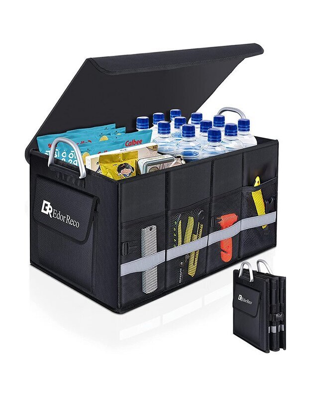 Joyroom Edor Reco automobilinis krepšys daiktams, juodas