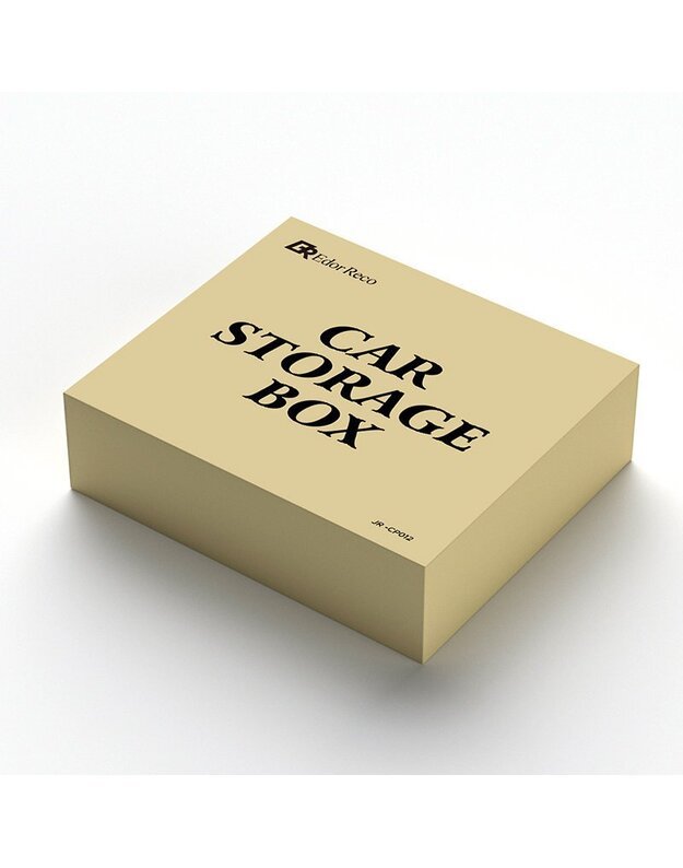 Joyroom Edor Reco automobilinis krepšys daiktams, juodas 6