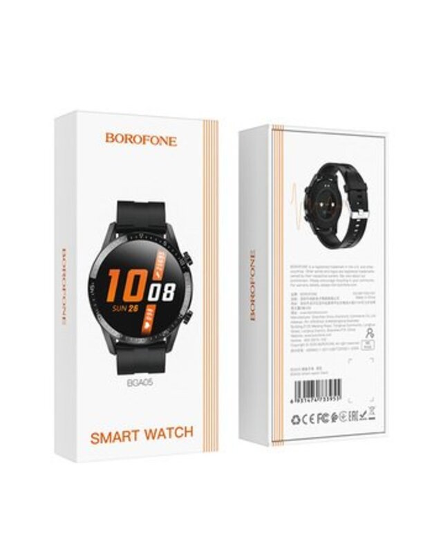 Išmanusis laikrodis Borofone BGA05, juodas 1