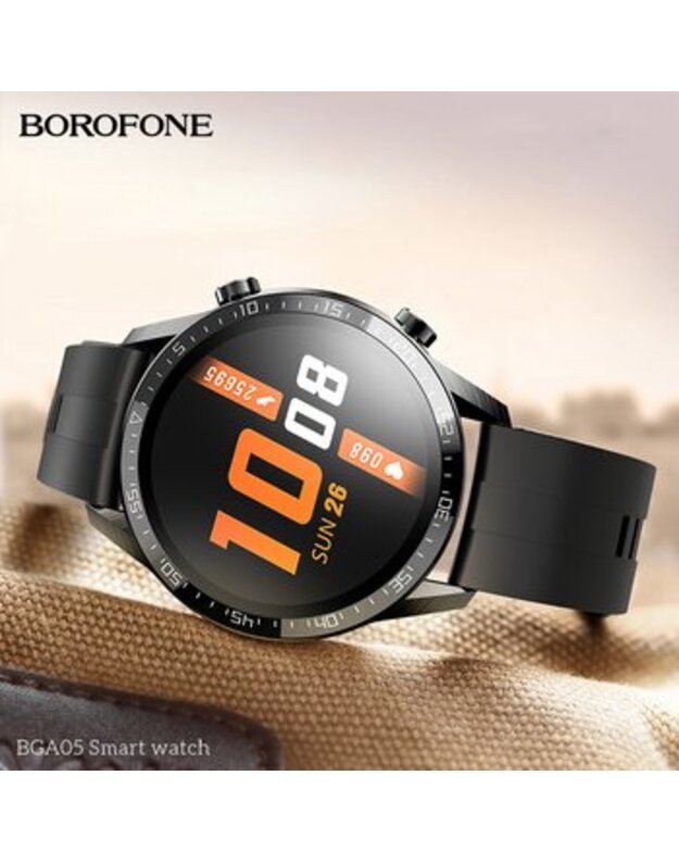 Išmanusis laikrodis Borofone BGA05, juodas 3