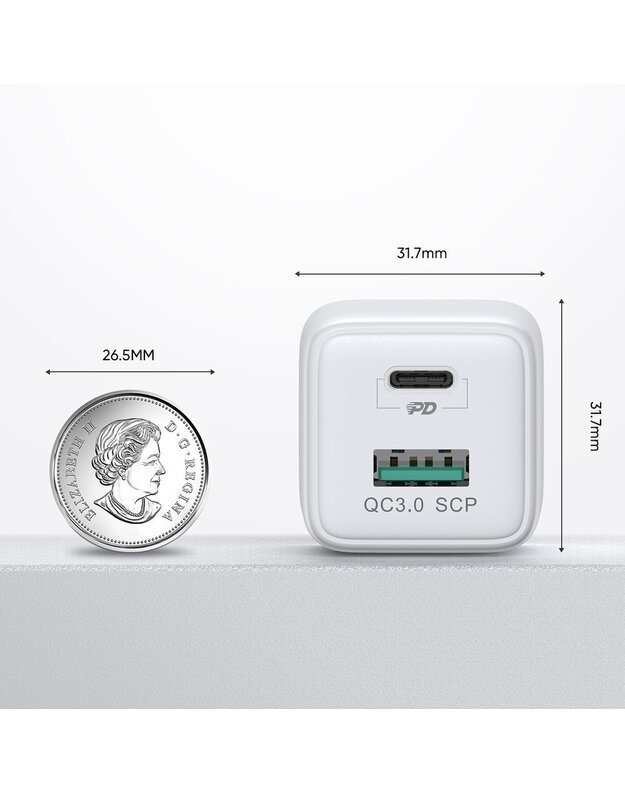 Joyroom L-QP303, 30 W įkroviklis 4