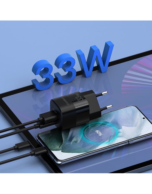 Choetech įkroviklis PD5006, juodas 7