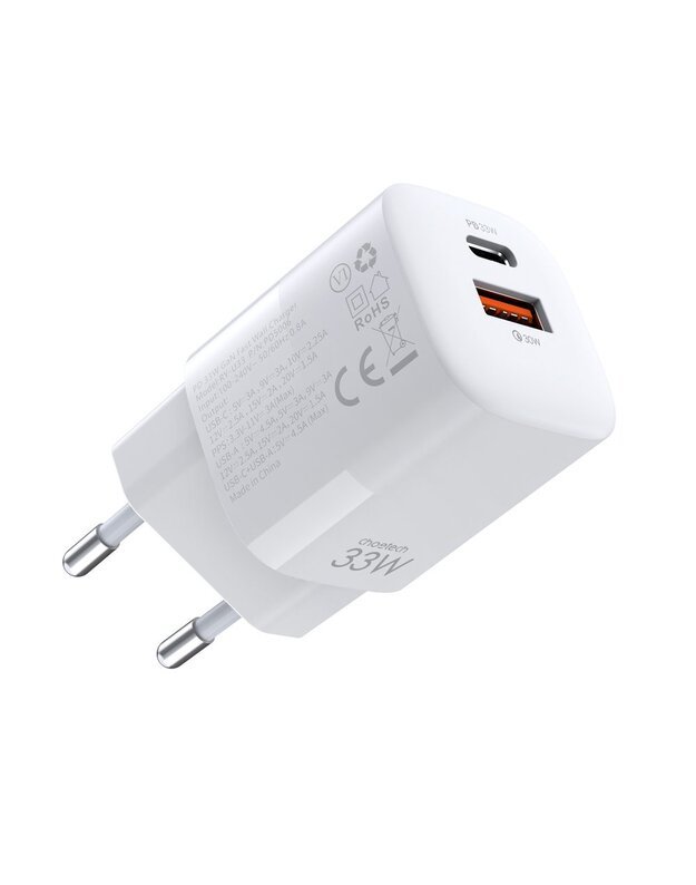 Choetech įkroviklis PD5006, baltas 2